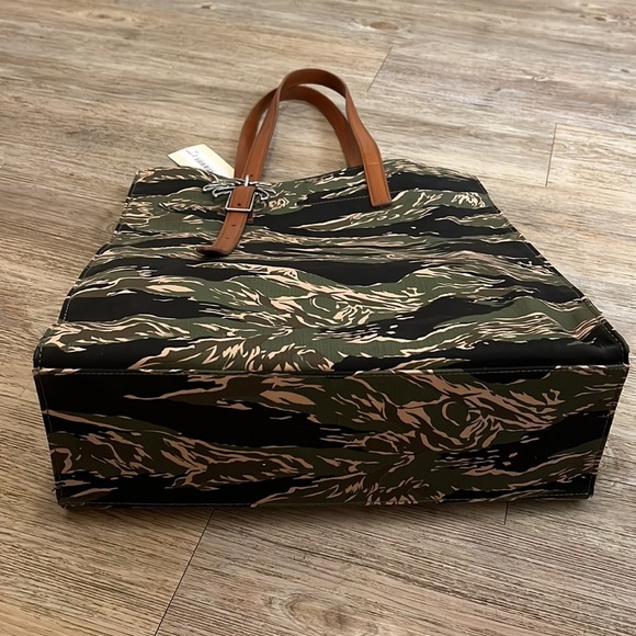 Palm angels unisex jungle print logo tote bag NEW - Picture 11 of 14